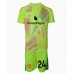 Camisa de Futebol Manchester United Andre Onana #24 Goleiro Equipamento Secundário Infantil 2024-25 Manga Curta (+ Calças curtas)
